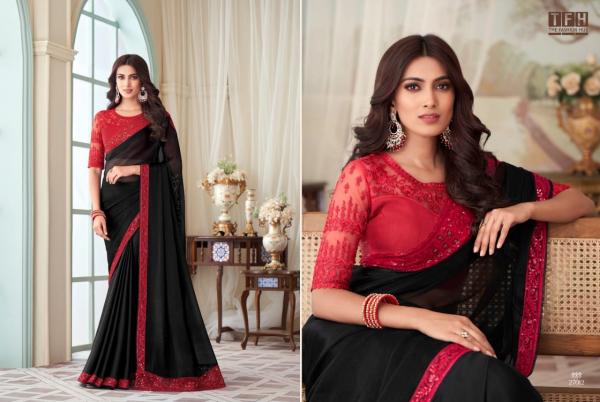 Tfh Silver Screen 17th Edition Designer Saree Collection